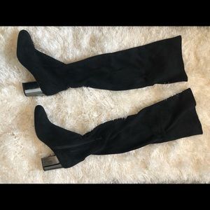 Sexy Black over the knee Aldo boots